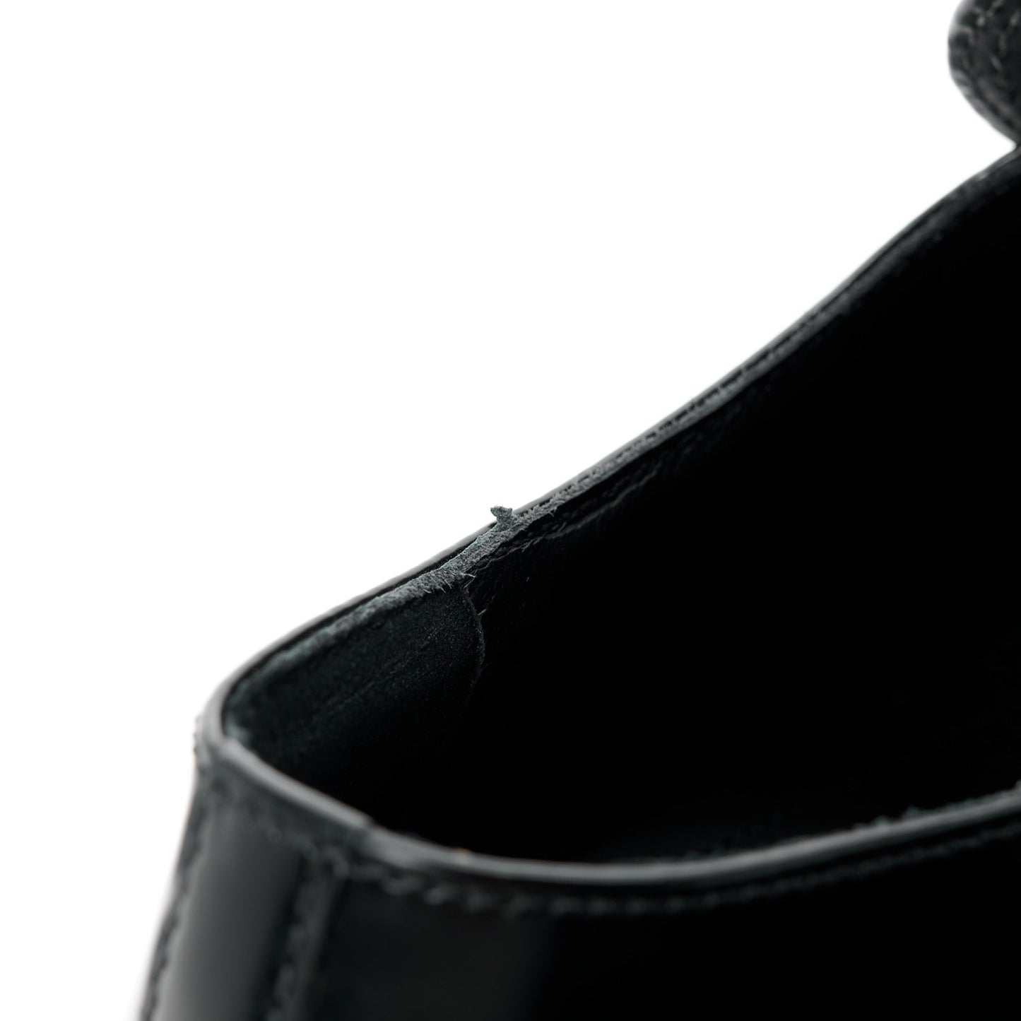Spazzolato Metal Triangle Logo 50mm Lug Sole Loafers 39 Black