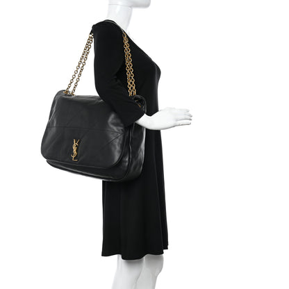 Saint Laurent Lambskin Matelasse Monogram Large Jamie 4.3 Black 2 of 11