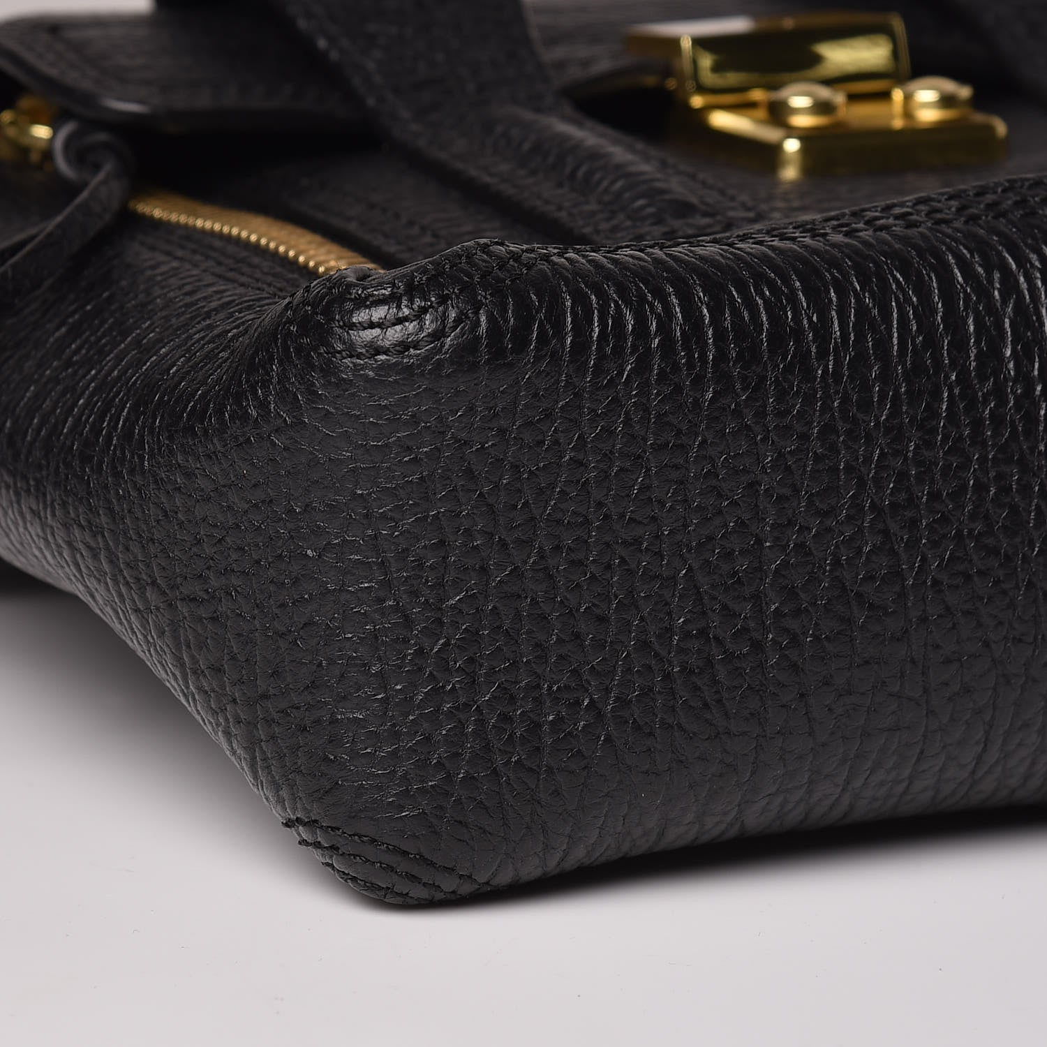 3.1 Phillip Lim 3.1 Textured Calfskin Mini Pashli Satchel Black 7 of 9
