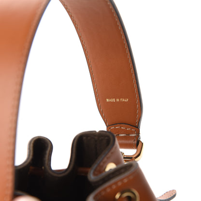 Fendi Canvas Vitello King F is Fendi FF Embroidered Mini Mon Tresor Bucket Bag Amazzonia Cuoio 10 of 12