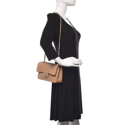 Chanel Lambskin Quilted Small Double Flap Beige 2 of 12