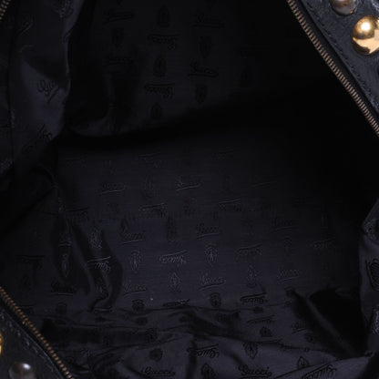 Gucci Leather Large Babouska Dome Bag Black 6 of 8