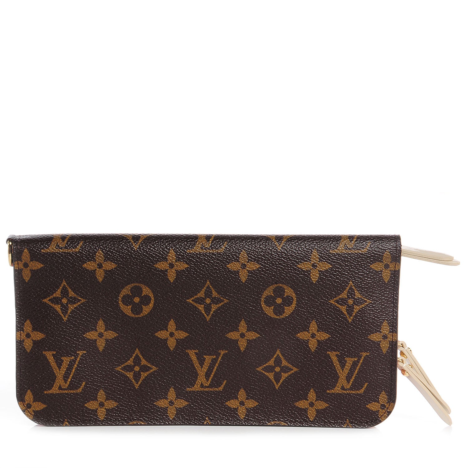Louis Vuitton Monogram Leopard Insolite Wallet Blanc Corail 1 of 7