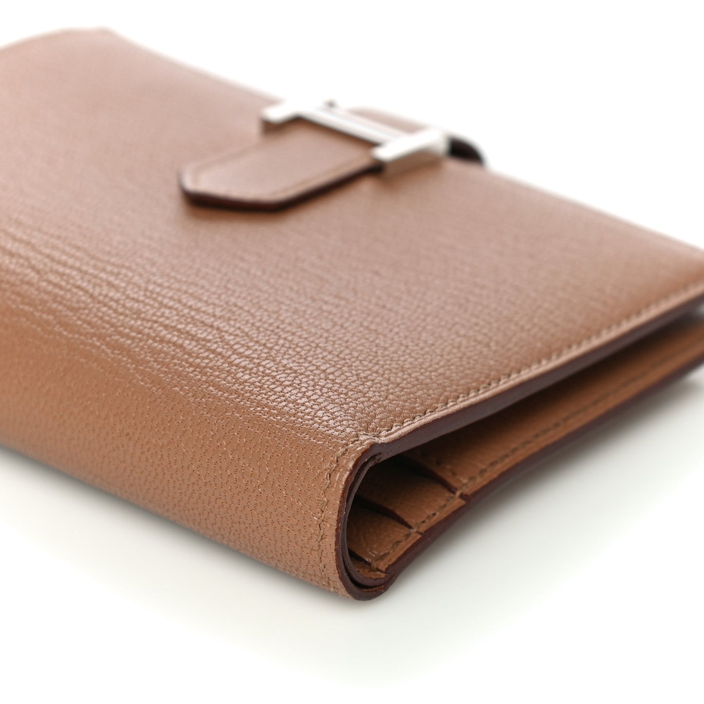 Chevre Mysore Bearn Compact Wallet Quebracho