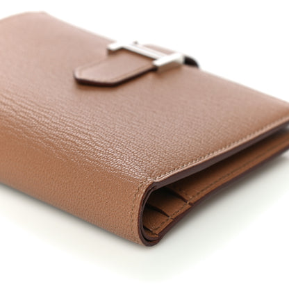 Hermes Chevre Mysore Bearn Compact Wallet Quebracho 8 of 11
