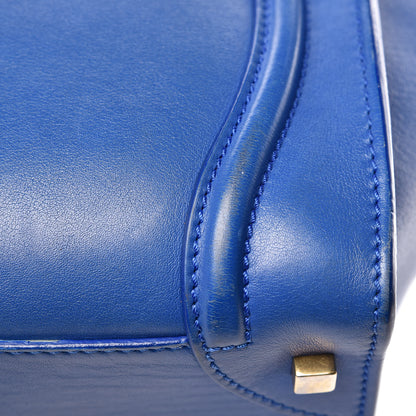 Celine Smooth Calfskin Mini Luggage Royal Blue 16 of 31