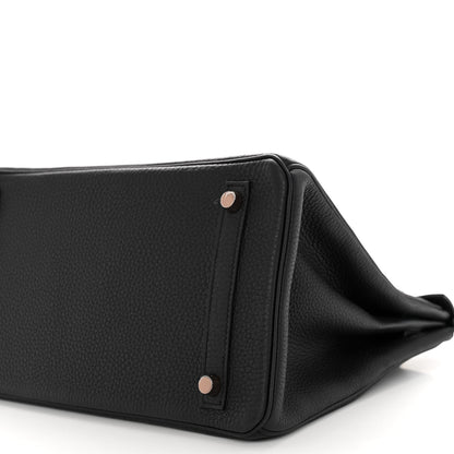 Hermes Togo Birkin 30 Black 10 of 13
