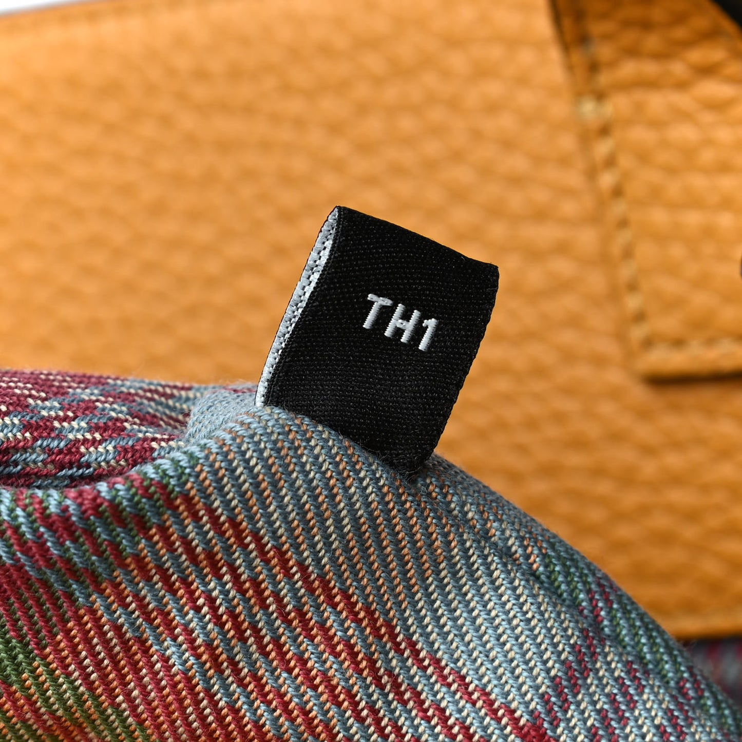 Heavy Grain Calfskin Small Belted Bayswater Tote Deep Amber