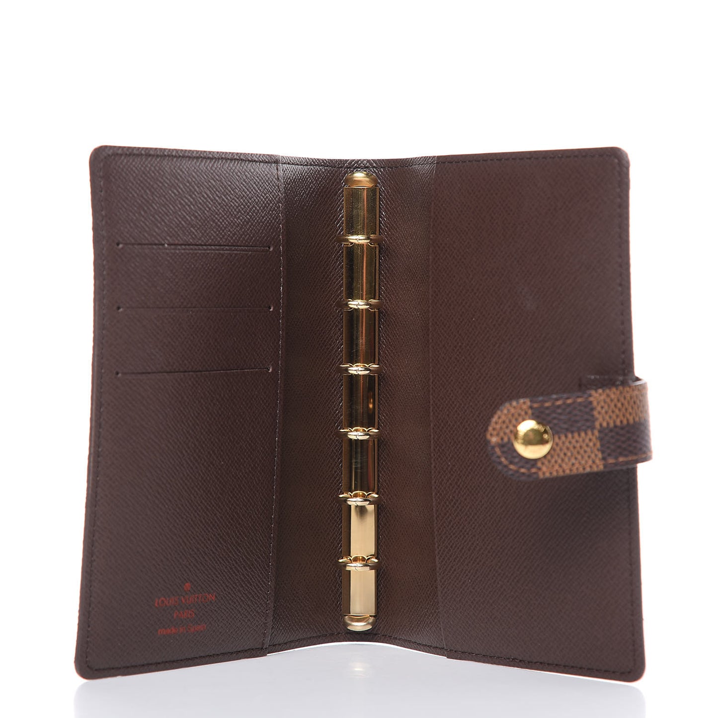 Damier Ebene Small Ring Agenda Cover