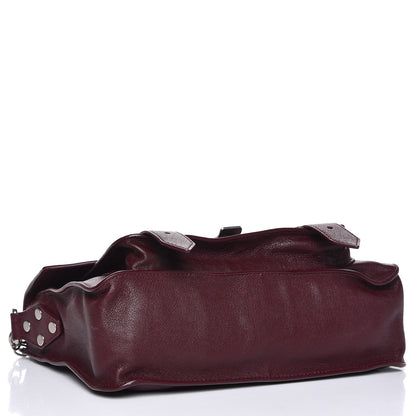 Proenza Schouler Lambskin Tiny PS1 Satchel Oxblood 4 of 9