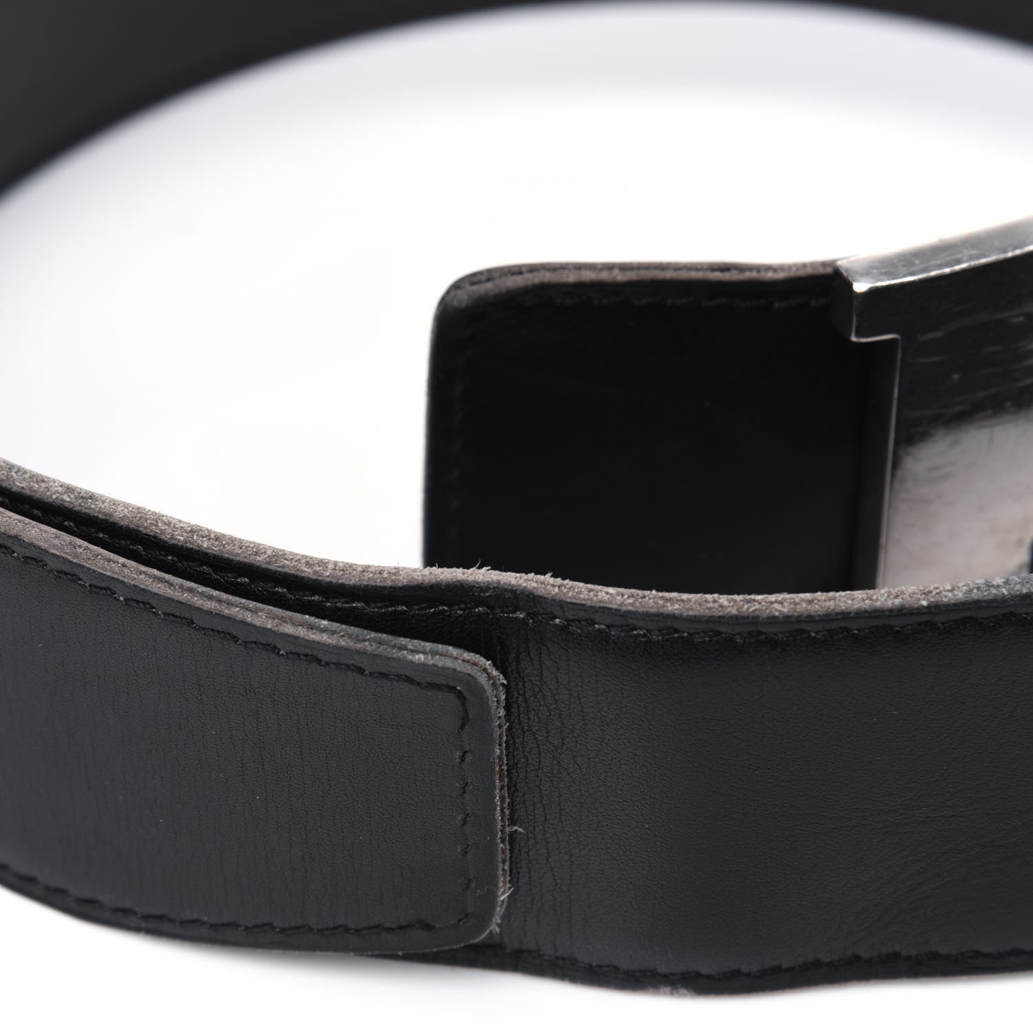 Hermes Box Chamonix 42mm Constance Belt Belt 90 Black Chocolate 5 of 6