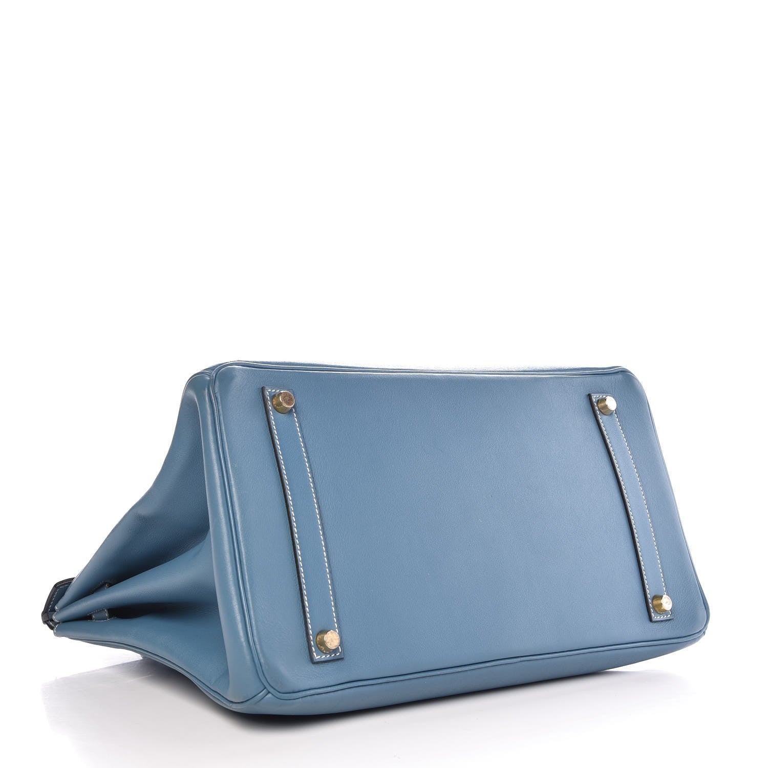 Hermes Gulliver Birkin 35 Blue Jean 4 of 33