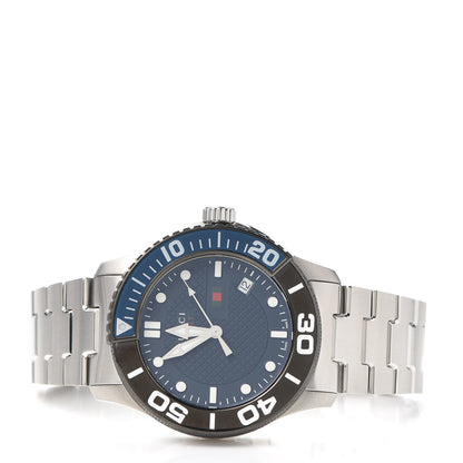 Gucci Stainless Steel 44mm G-Timeless Sport Quartz Watch Blue 2 of 7