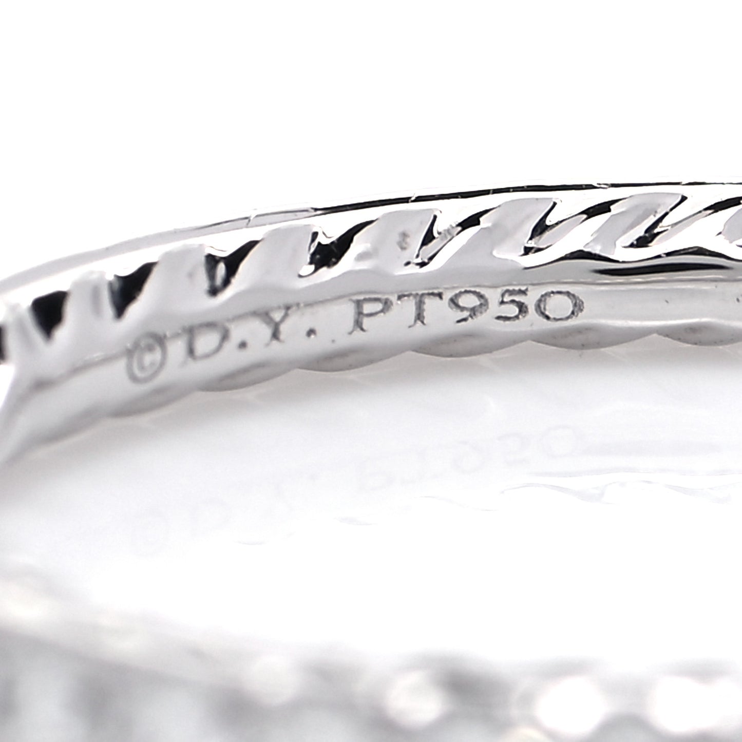 Platinum Diamond 1.8mm Eden Eternity Wedding Band Ring 48 4.5
