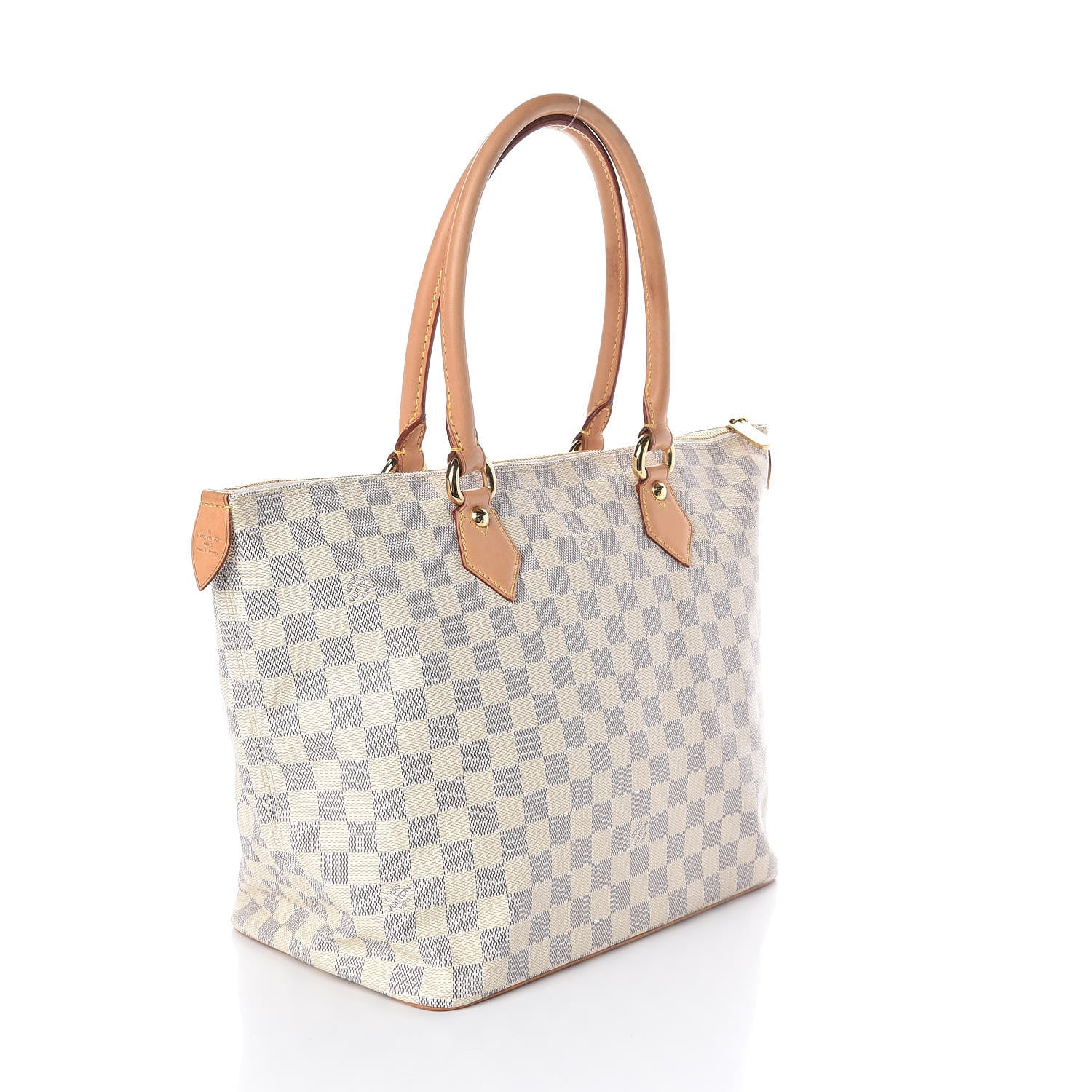 Louis Vuitton Damier Azur Saleya MM 3 of 9