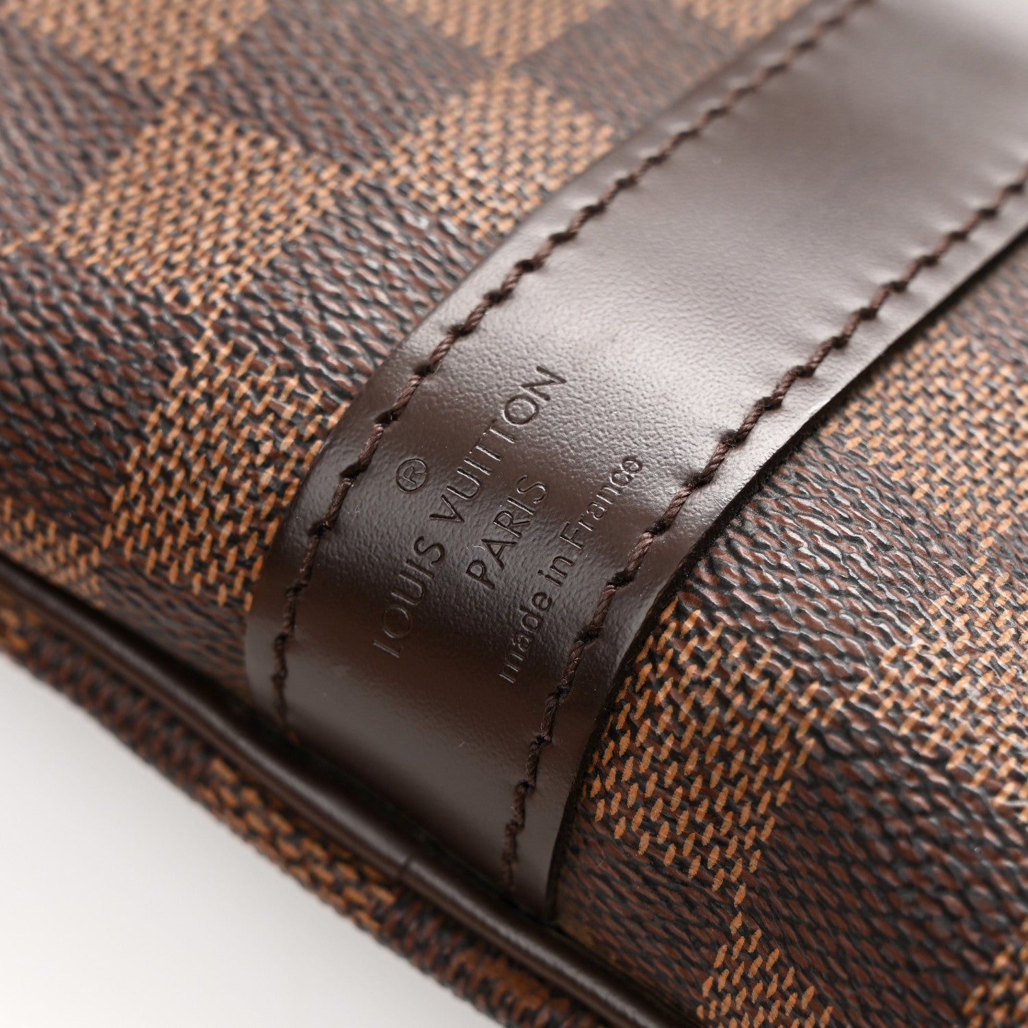Louis Vuitton Damier Ebene Keepall Bandouliere 55 5 of 10