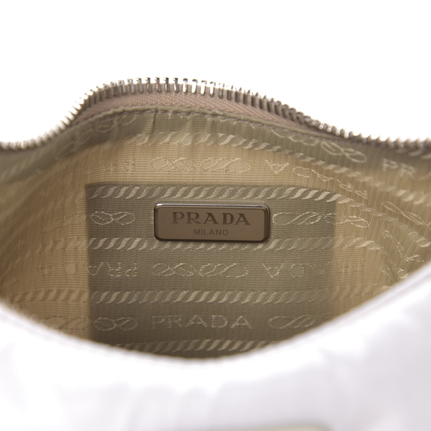 Nylon Re-Edition 2005 Shoulder Bag White