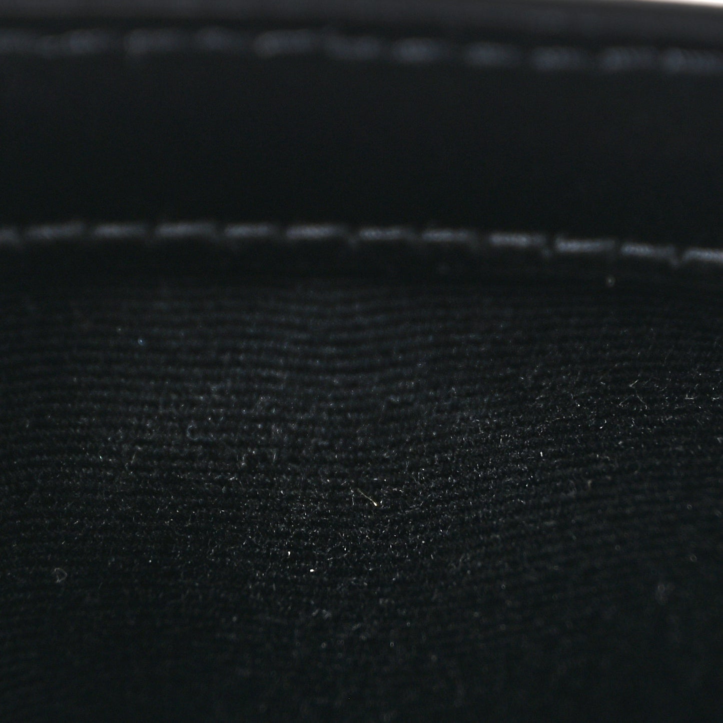 Smooth Shiny Calfskin Monogram Uptown Pouch Black