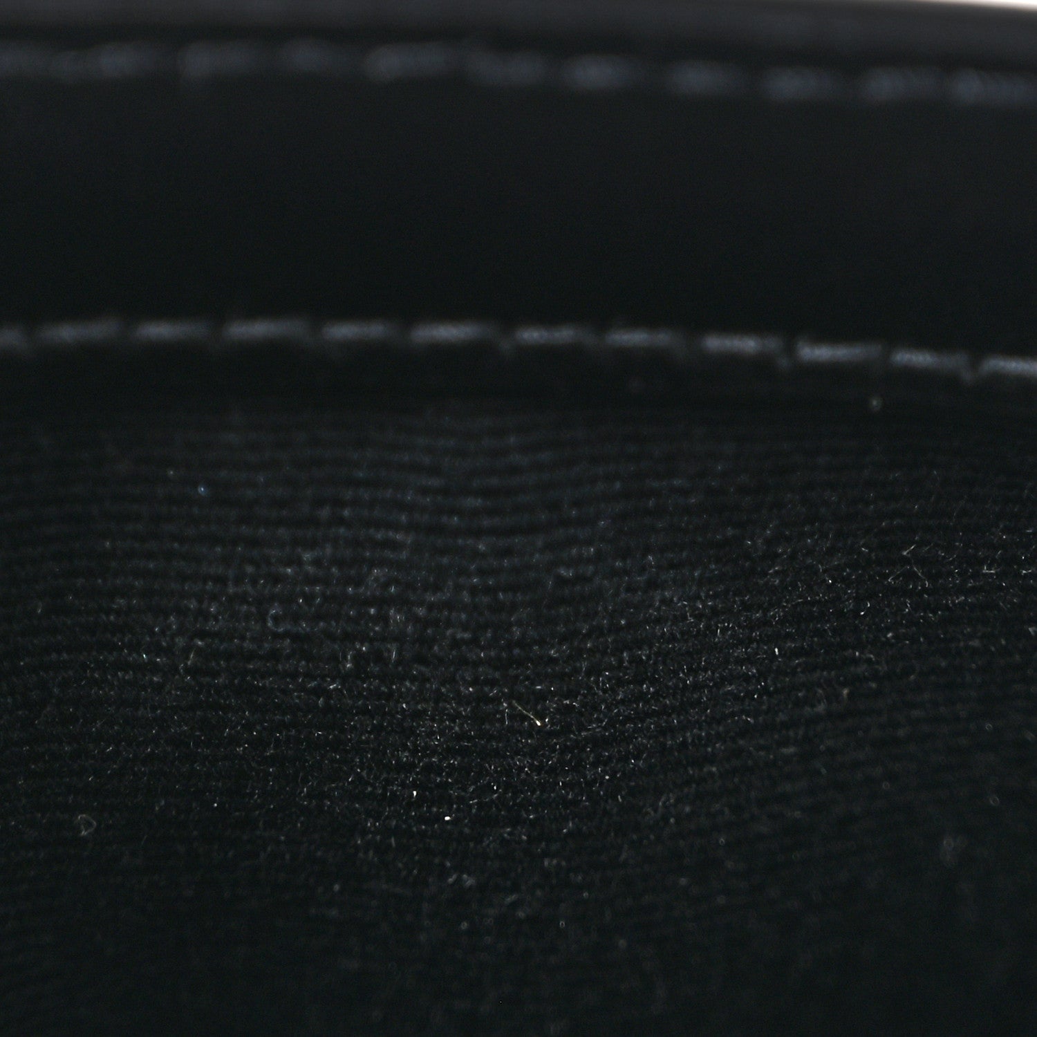 Saint Laurent Smooth Shiny Calfskin Monogram Uptown Pouch Black 8 of 11