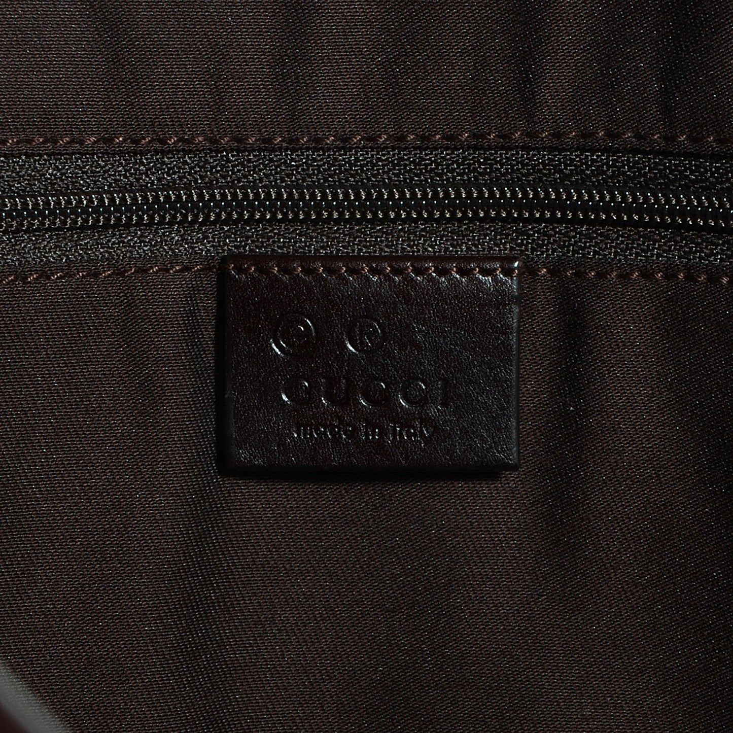 Guccissima Large Tote Bronze