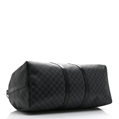 Louis Vuitton Damier Graphite Keepall Bandouliere 55 3 of 9
