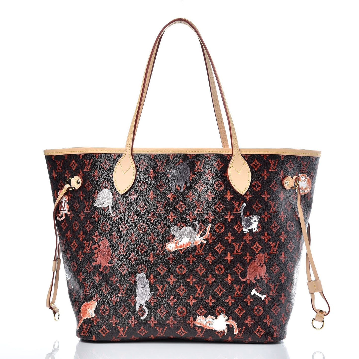 Catogram Neverfull MM Marron