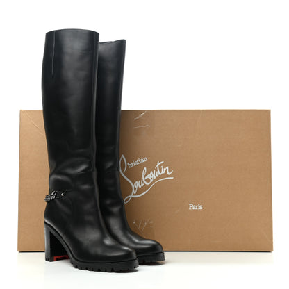 Christian Louboutin Calfskin Napoleo 70 Boots 39 Black 12 of 12