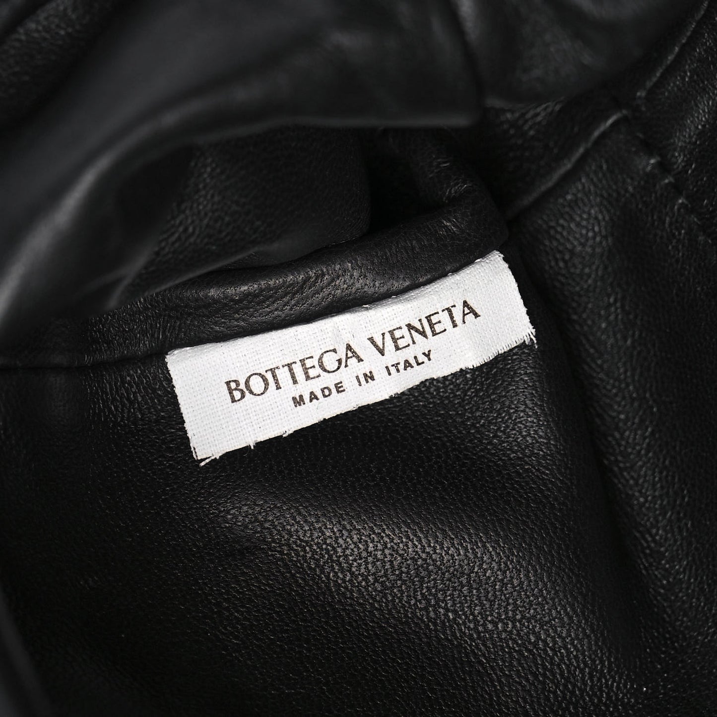 Nappa Intrecciato The Mini Pouch Black