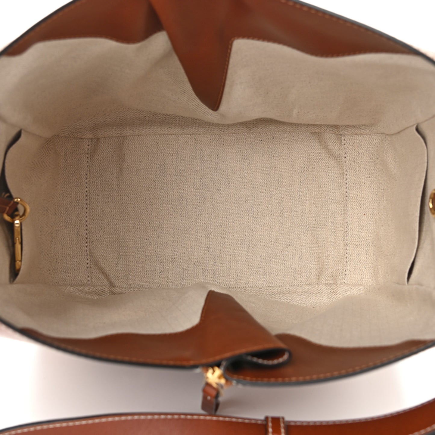 Grained Calfskin Small Hammock Shoulder Bag Tan