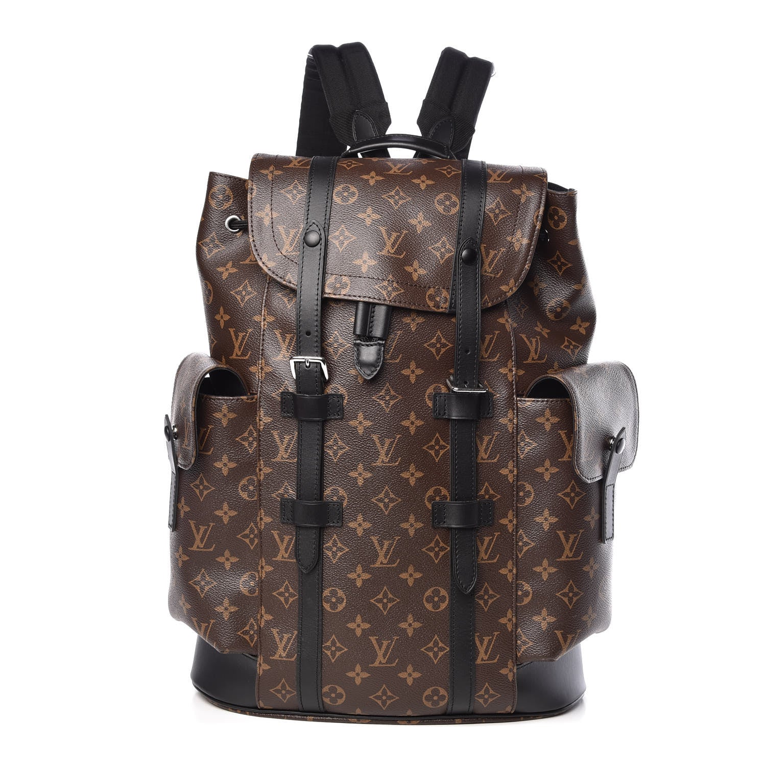Louis Vuitton Monogram Macassar Christopher PM Backpack 1 of 9
