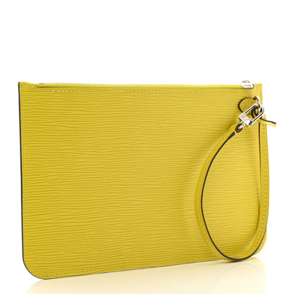 Louis Vuitton Epi Neverfull Pochette MM GM Pistache 3 of 6