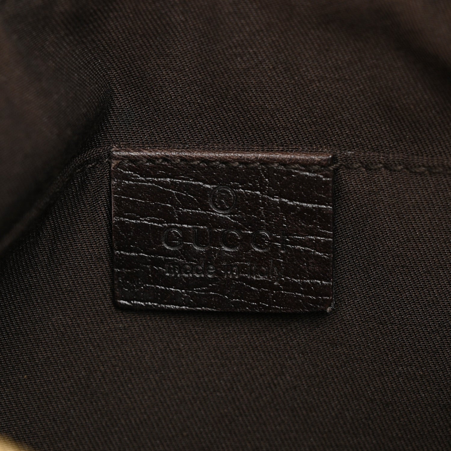 Gucci Monogram Hasler Pochette Brown 6 of 12