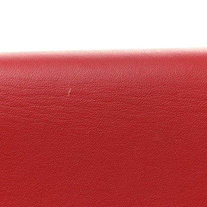 Louis Vuitton Calfskin Chain Louise MM Red 13 of 13