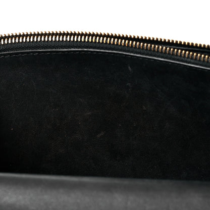 Versace Nappa Quilted Virtus Top Handle Shoulder Bag Black 11 of 21