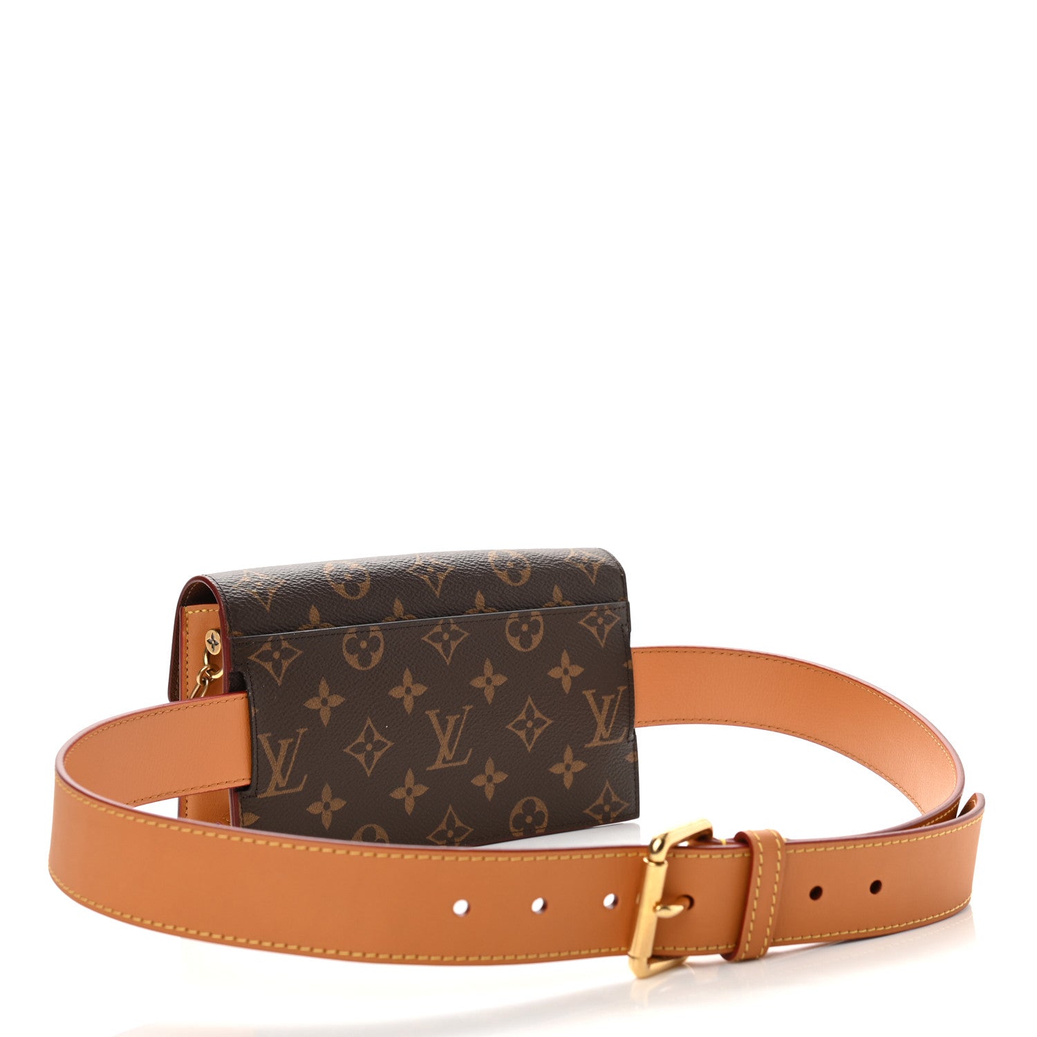 Louis Vuitton Monogram S Lock Belt Pouch MM 5 of 25
