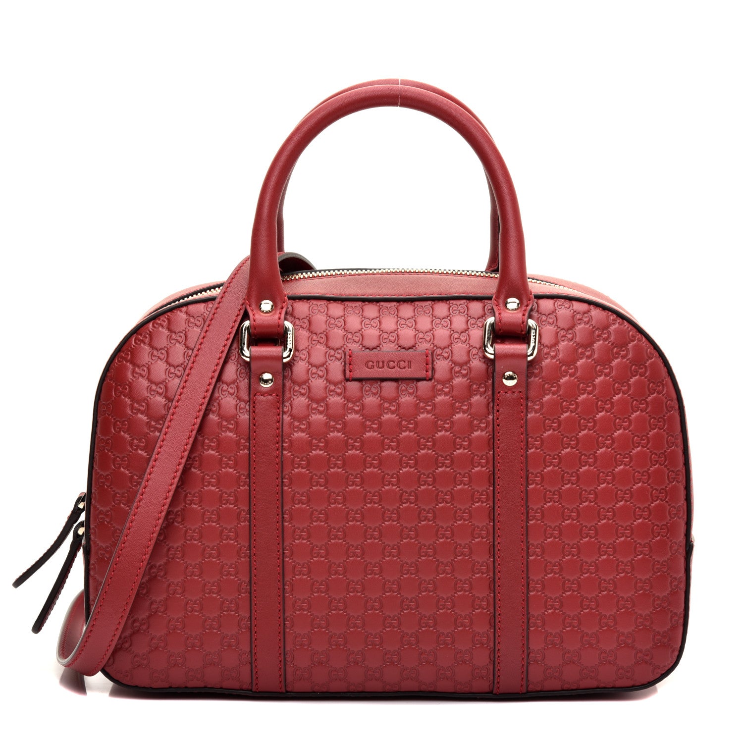 Gucci Soft Microguccissima Medium Crossbody Bag Rosso 1 of 11