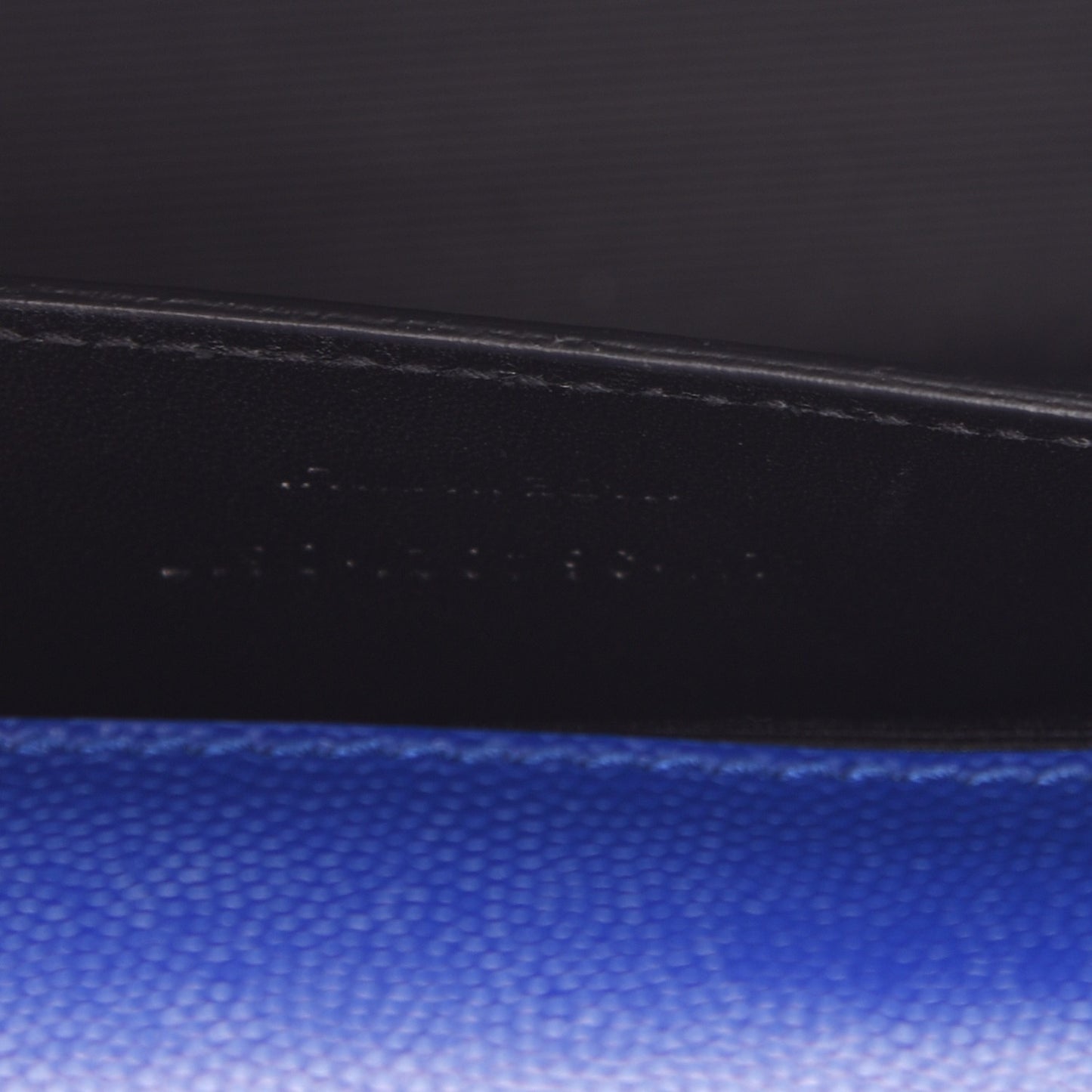 Grain De Poudre Medium Classic Monogram Kate Satchel Flash Blue