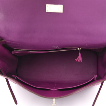 Hermes Togo Swift Ghillies Kelly Retourne 32 Anemone 5 of 12