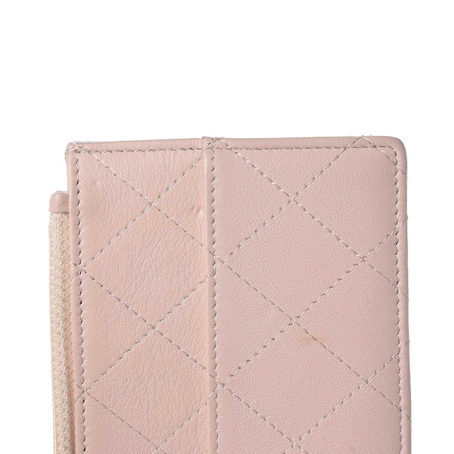 Chanel Patent Quilted Large Flap Wallet Pink 14 of 24