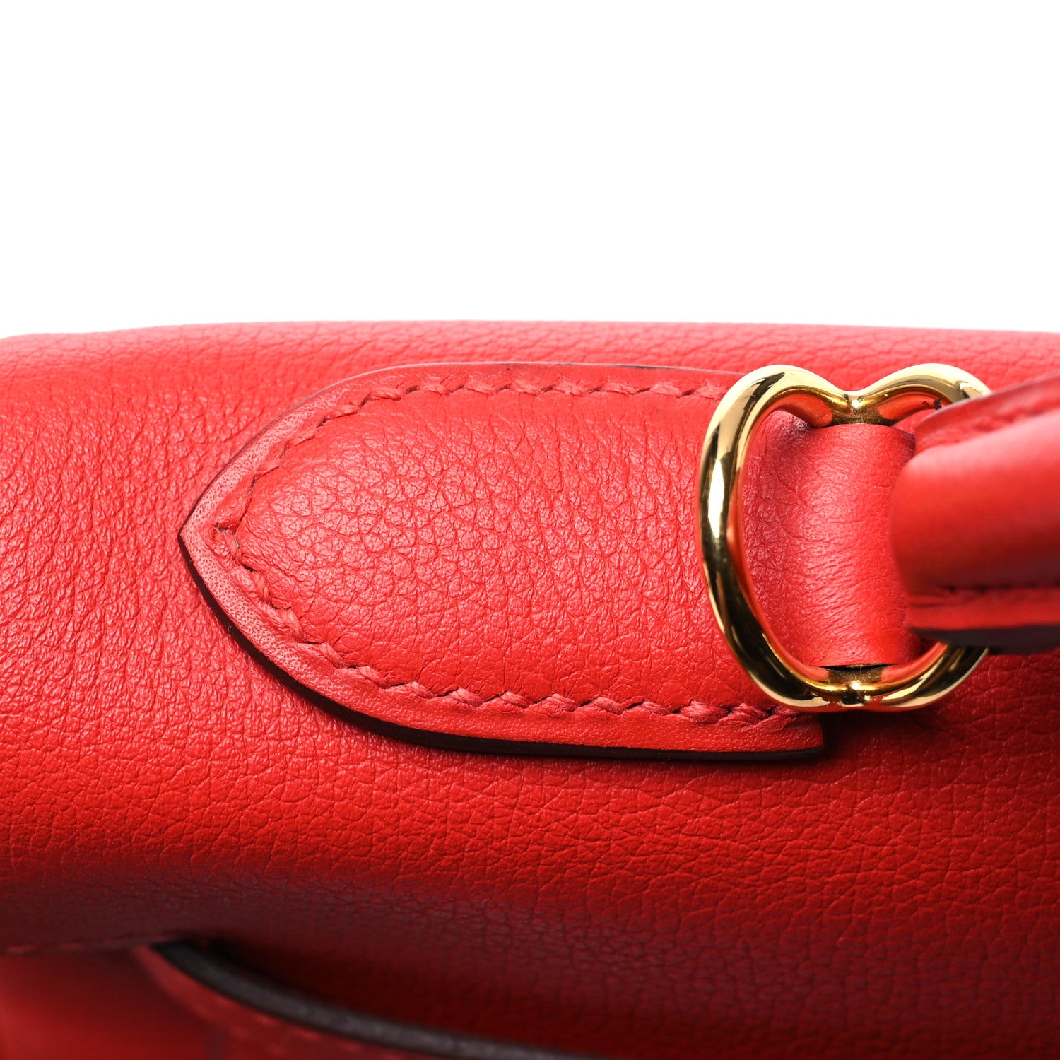 Hermes Evercolor Kelly Retourne 32 Rouge Tomate 12 of 12