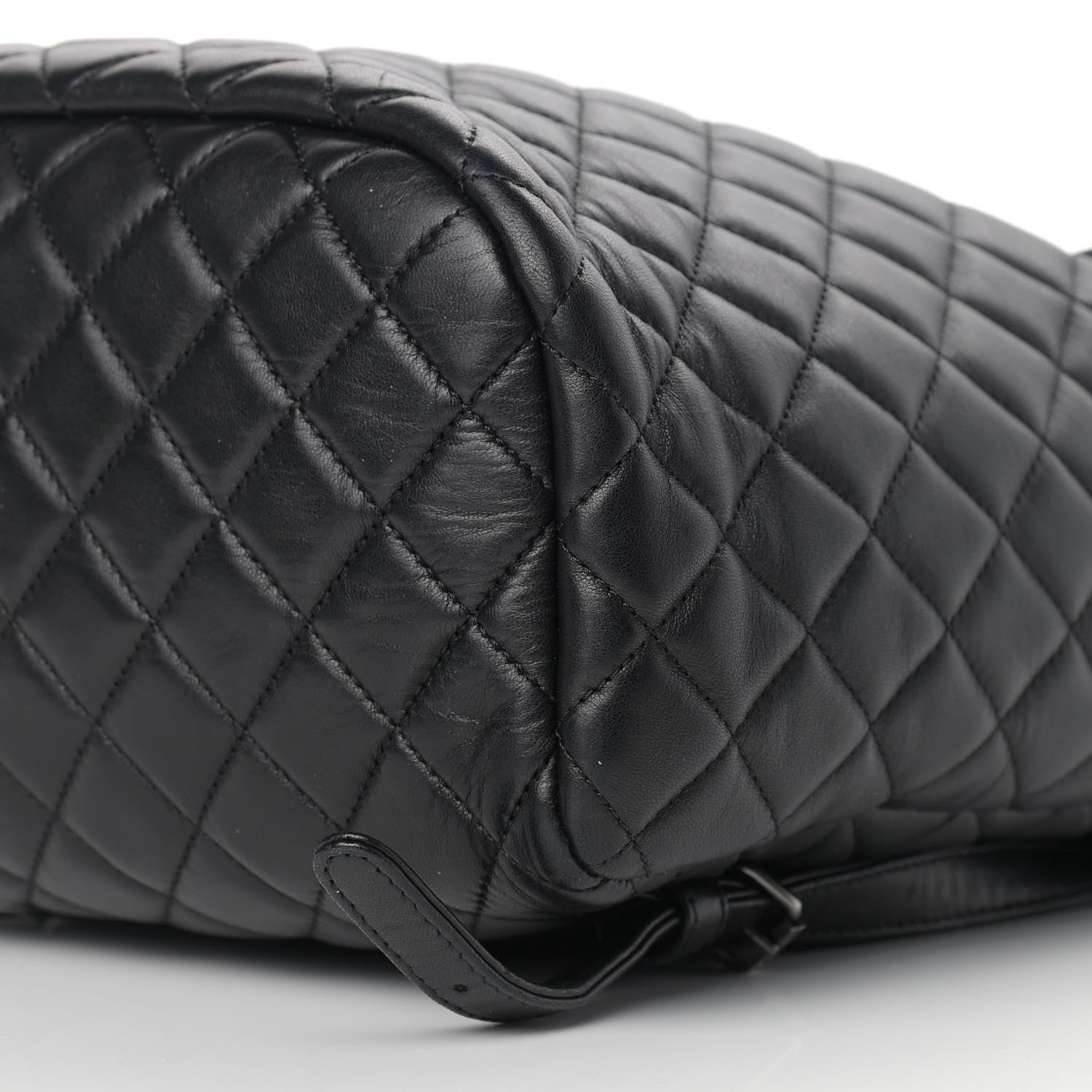 Chanel Lambskin Quilted Large Urban Spirit Backpack Black 9 of 16