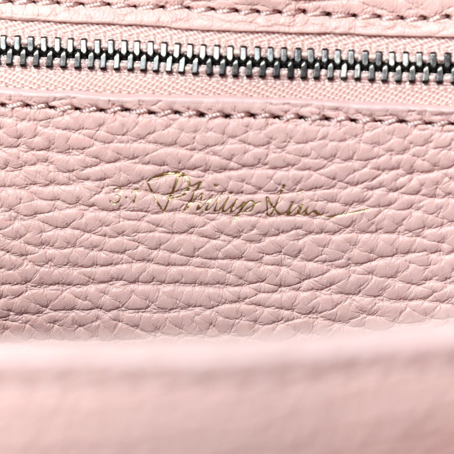 Textured Calfskin Mini Pashli Satchel Petal