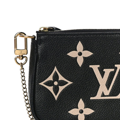 Louis Vuitton Empreinte Monogram Giant Mini Pochette Accessories Black 7 of 10