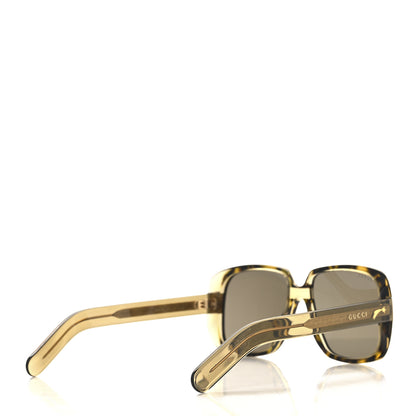 Gucci Oversize Square Frame GG0318S Sunglasses Brown 4 of 7