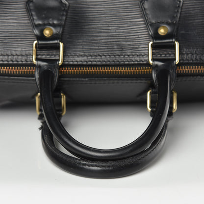 Louis Vuitton Epi Speedy 25 Black 16 of 21