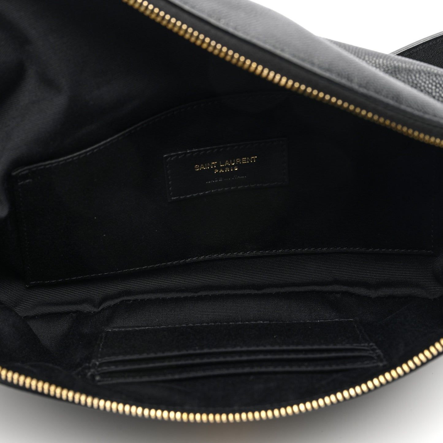 Grain De Poudre Monogram Belt Bag Black