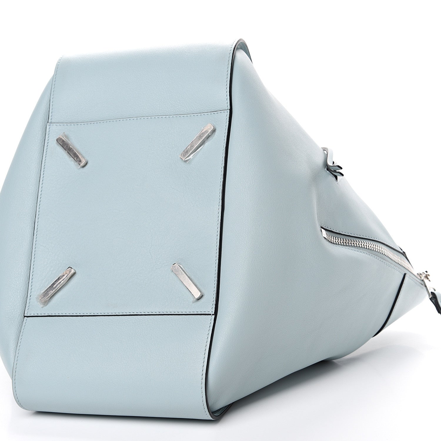 Loewe Calfskin Medium Hammock Shoulder Bag Aqua 9 of 11