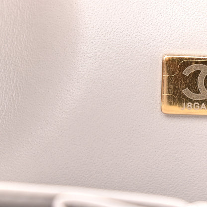 Chanel Caviar Quilted Jumbo Double Flap Grey 6 of 10