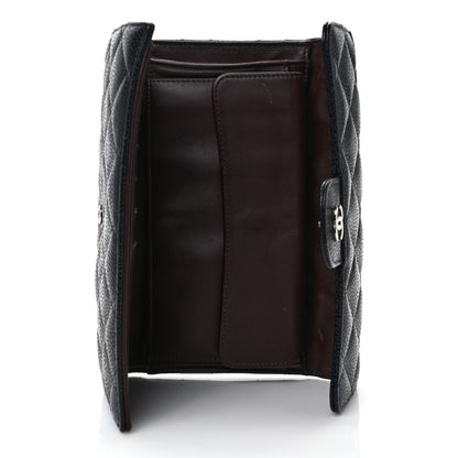 Chanel Caviar Quilted Large Flap Wallet Black 5 of 10