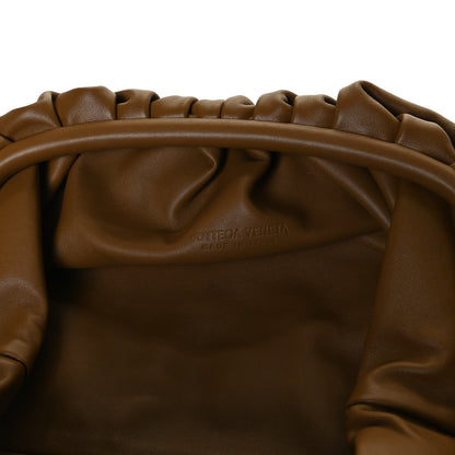 Bottega Veneta Smooth Butter Calf The Pouch Oversized Clutch Camello 5 of 12